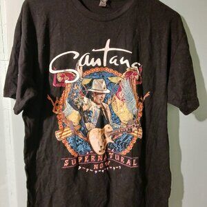 Santana Supernatural Now tour 2019 tour shirt